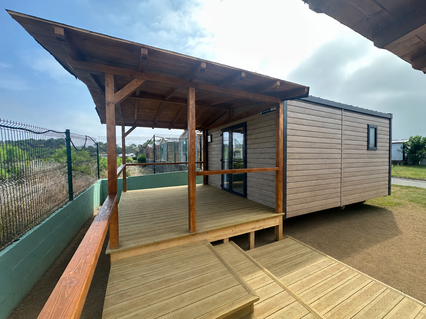 Bungalow 1 habitación con vistas al mar en Loredo